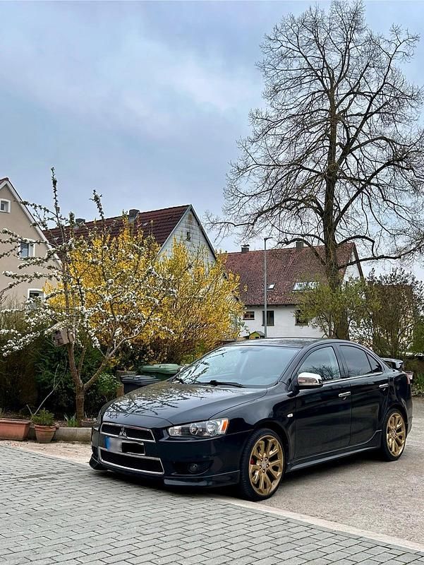 Second-hand Mitsubishi Lancer 140 CP (102 kW) 2009 Negru Berlinǎ
