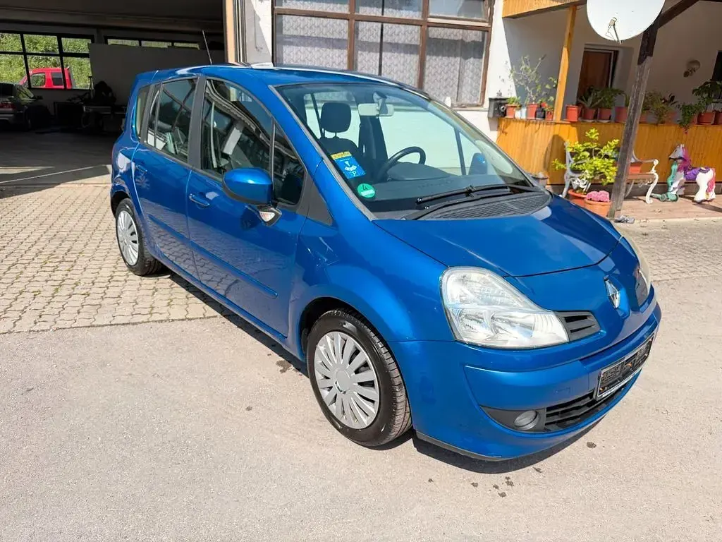 Gebraucht Renault Grand Modus 101 PS (74 kW) 2008 Blau Van / Kleinbus