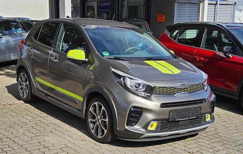 Gebraucht Kia Picanto X-Line 101 PS (74 kW) 2018 Silber Kleinwagen
