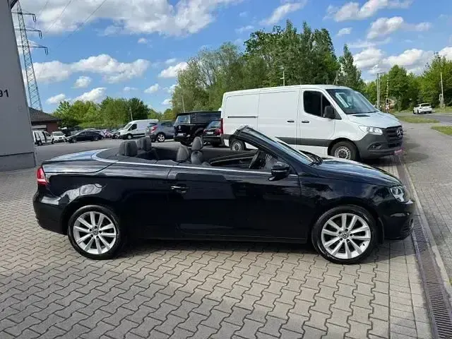 Gebraucht VW Eos Sportline 112 PS (82 kW) 2014 Schwarz Cabrio