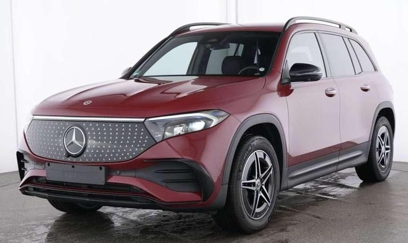 Rot Gebraucht 2024 Mercedes EQB300 AMG line SUV | 44.200 € (Teuer) - Bild 1/4