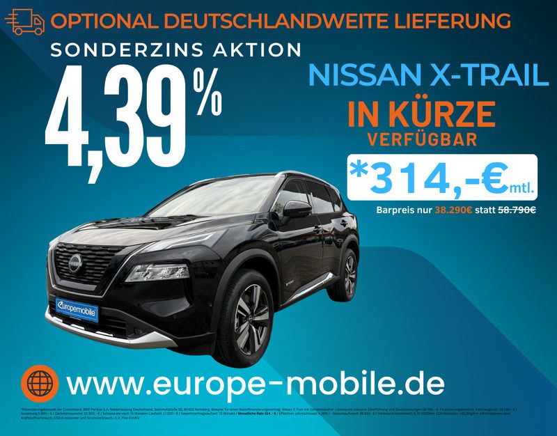 Diamond black/schwarz Neu 2025 Nissan X-Trail Tekna SUV | 38.290 € (Superpreis) - Bild 1/1
