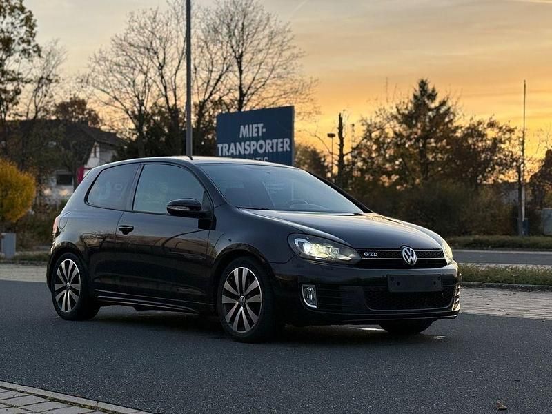 Schwarz Gebraucht 2009 VW Golf VI GTD Limousine | 3.950 € (Superpreis) - Bild 1/4