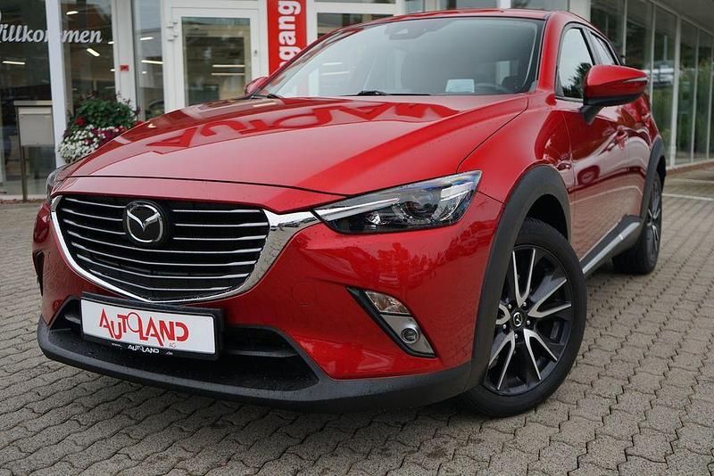 Rot Gebraucht 2021 Mazda CX-3 Go SUV | 20.990 € (Fairer Preis) - Bild 1/4