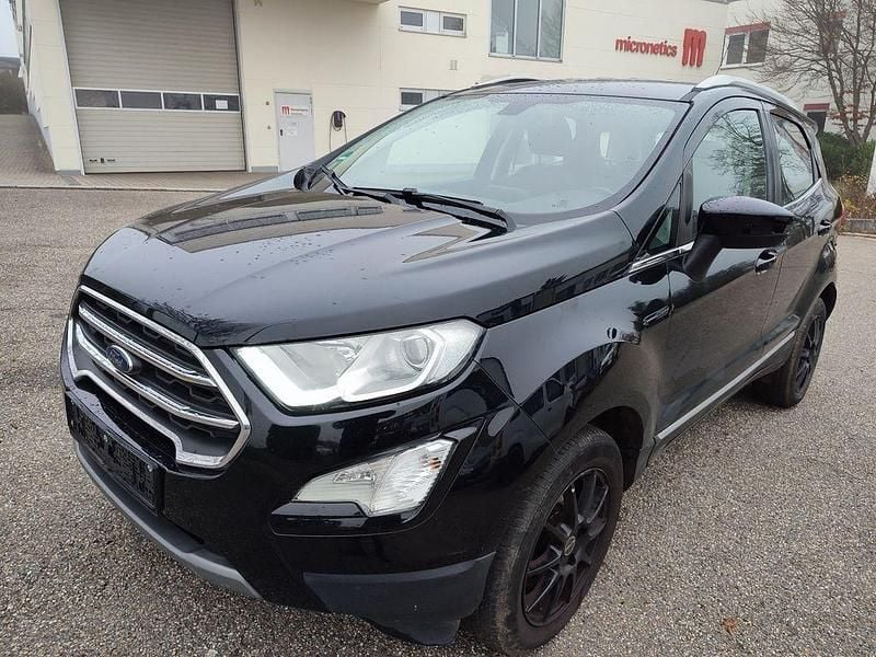 Gebraucht Ford Ecosport Titanium 125 PS (91 kW) 2018 Schwarz SUV
