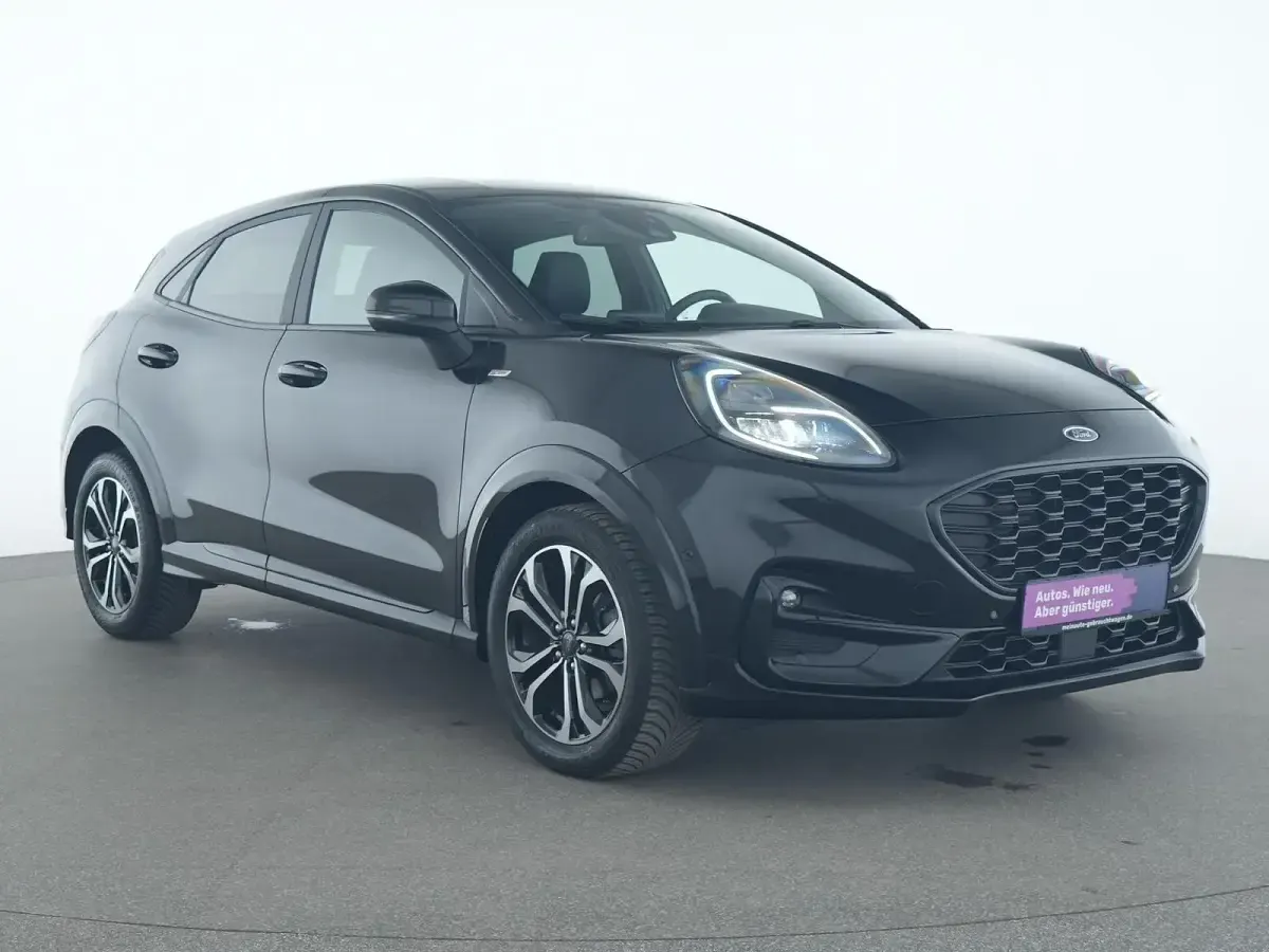Gebraucht Ford Puma ST-Line X 125 PS (91 kW) 2022 Obsidian schwarz SUV
