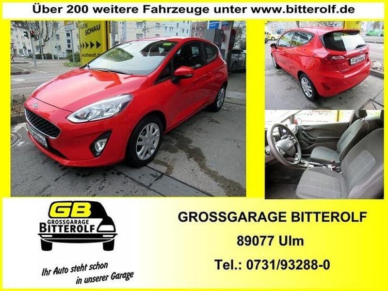 Rot Gebraucht 2020 Ford Fiesta Cool & Connect Limousine | 8.990 € (Superpreis) - Bild 1/4