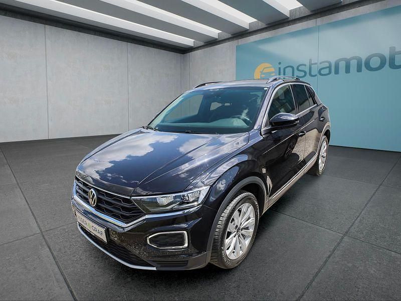 Schwarz Gebraucht 2021 VW T-Roc SUV | 25.499 € (Fairer Preis) - Bild 1/4