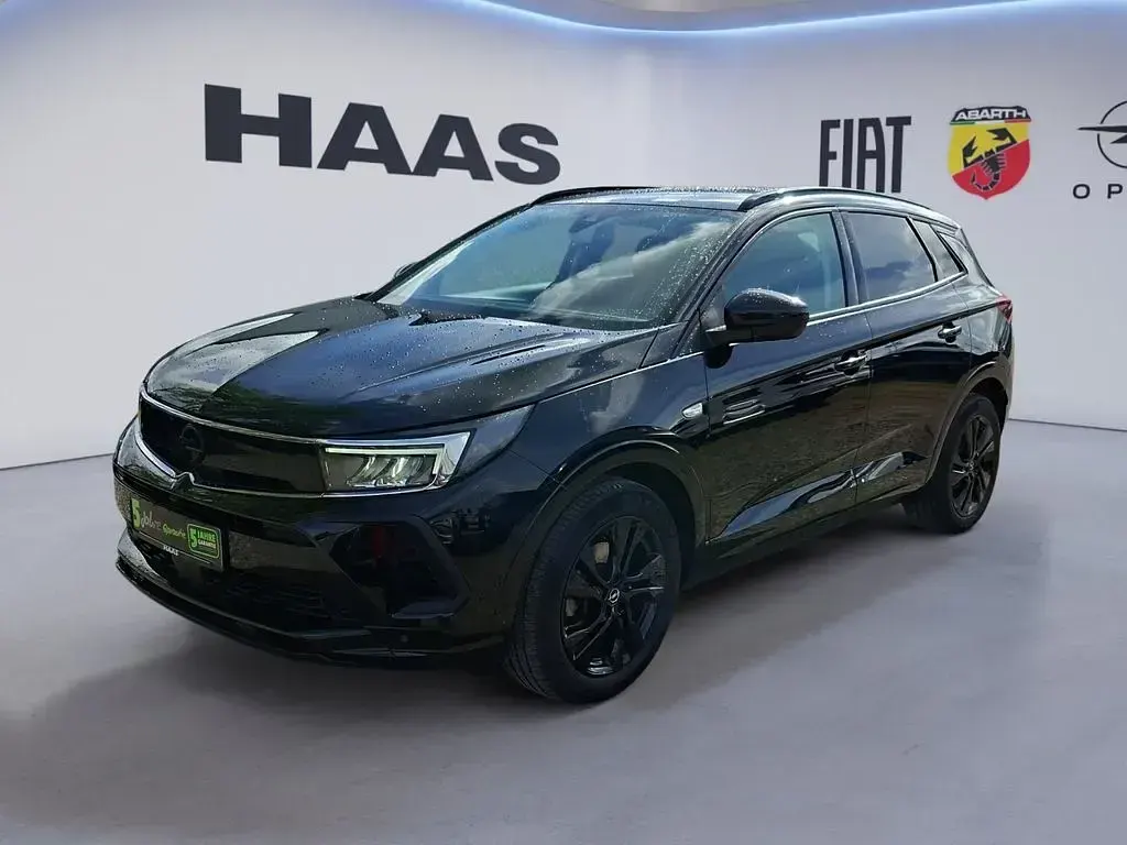 Gebraucht Opel Grandland X GS Line 131 PS (96 kW) 2022 Diamant schwarz/karbon schwarz SUV