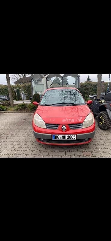 Gebraucht Renault Scénic II 111 PS (81 kW) 2005 Rot Van / Kleinbus