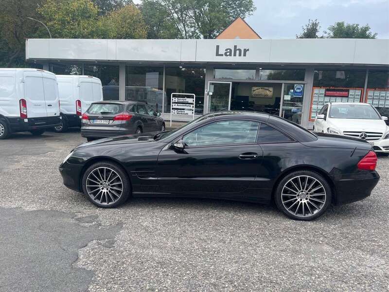 Gebraucht Mercedes SL500 306 PS (225 kW) 2003 Silber Cabrio