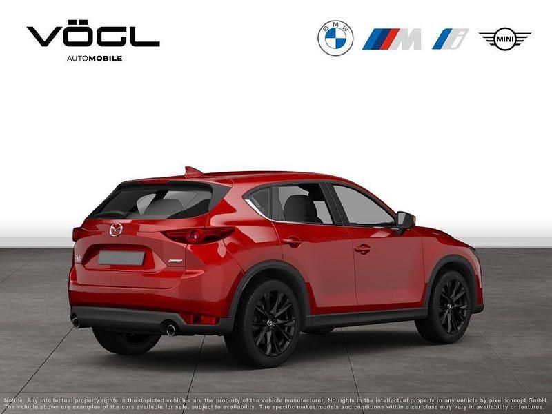 Gebraucht Mazda CX-5 Homura-Line 194 PS (142 kW) 2021 Rot SUV