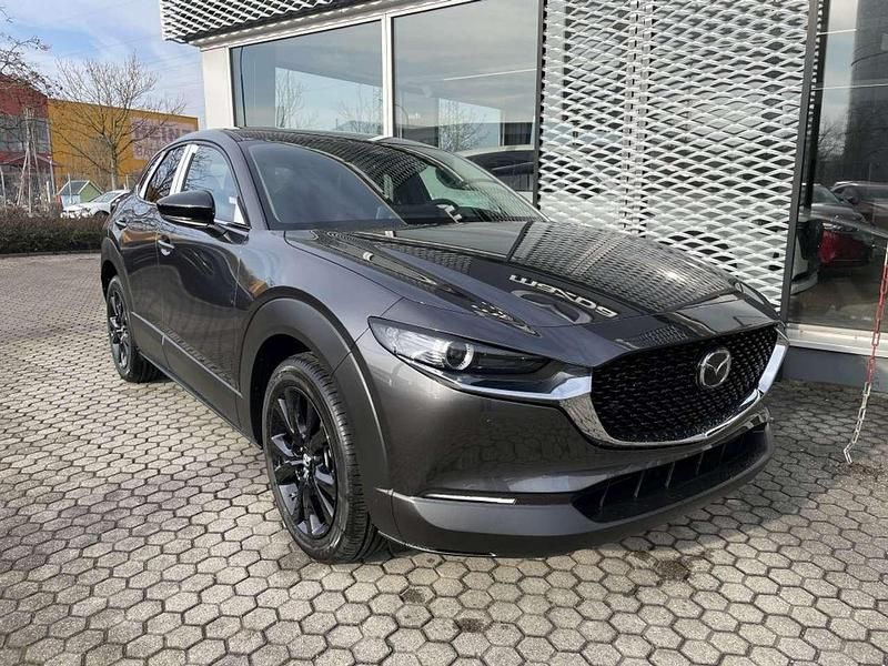 Machine gray Neu 2025 Mazda CX-30 Homura-Line SUV | 28.790 € - Bild 1/4