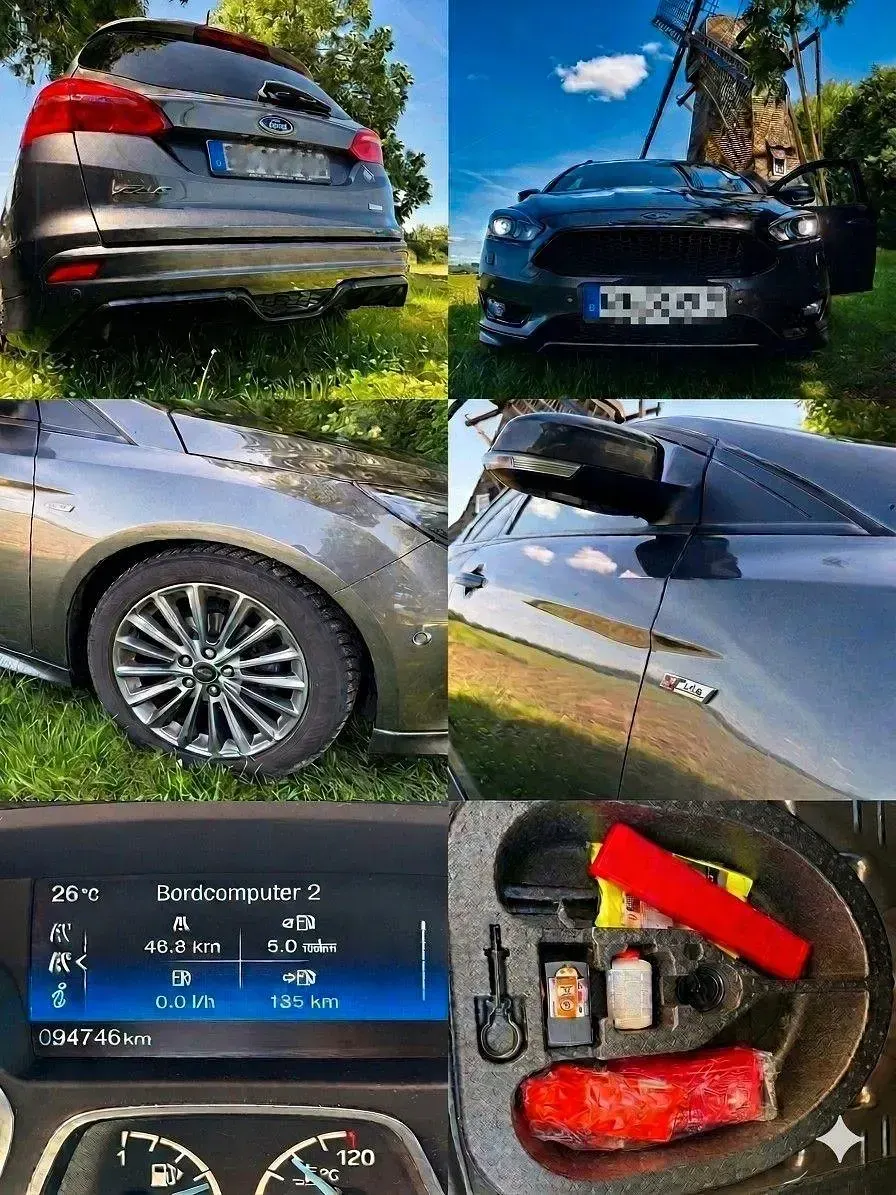 Gebraucht Ford Focus ST-Line 140 PS (102 kW) 2018 Grau Kombi