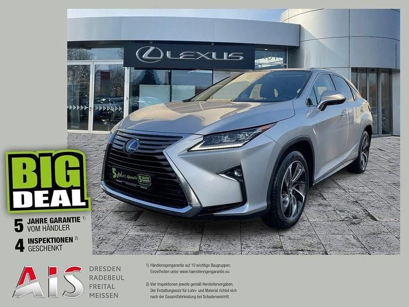 Gebraucht Lexus RX450h Luxury Line 313 PS (230 kW) 2018 Platinumsilber metallic SUV