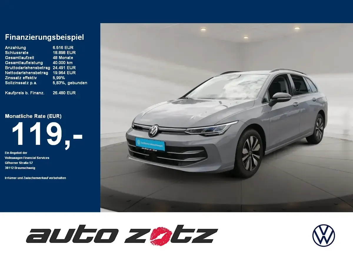 Gebraucht VW Golf VIII Goal 150 PS (110 kW) 2025 Kombi