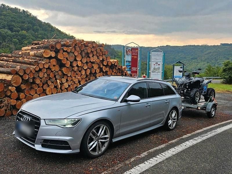 Silber Gebraucht 2017 Audi A6 S-Line Kombi | 15.990 € (Fairer Preis) - Bild 1/4