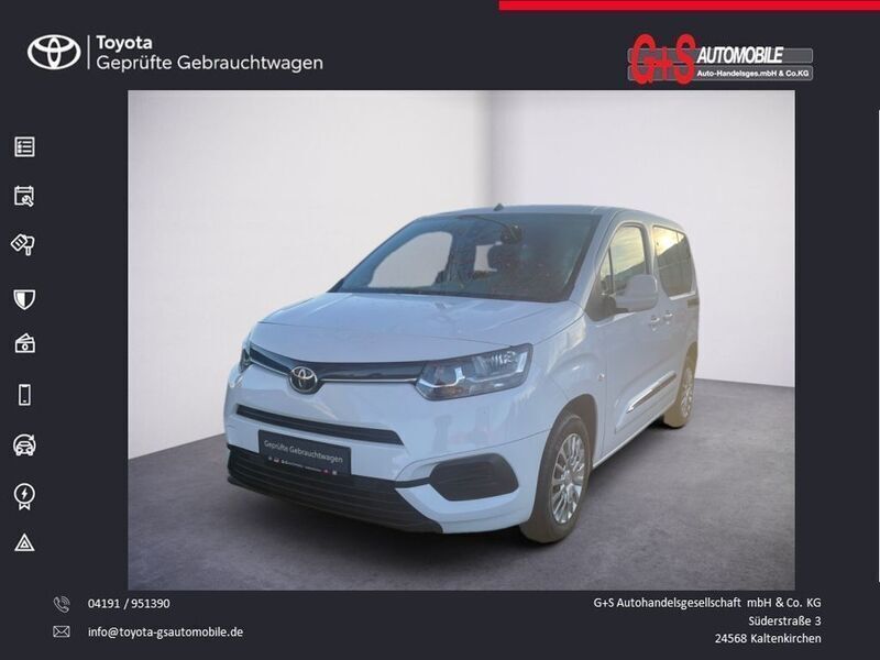 Weiß Gebraucht 2020 Toyota Proace Verso City Kombi | 17.980 € (Fairer Preis) - Bild 1/4