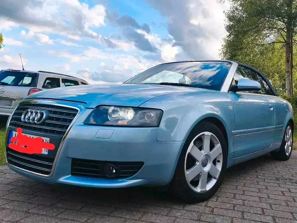 Gebraucht Audi A4 Cabriolet 177 PS (130 kW) 2003 Blau Cabrio