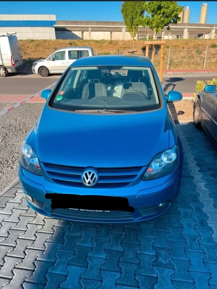 Gebraucht VW Golf Plus Cross 102 PS (75 kW) 2005 Blau Van / Kleinbus