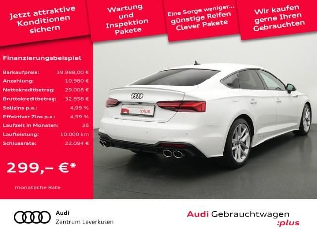 Gebraucht Audi S5 Ambiente 341 PS (250 kW) 2022 Ibisweiß Coupé