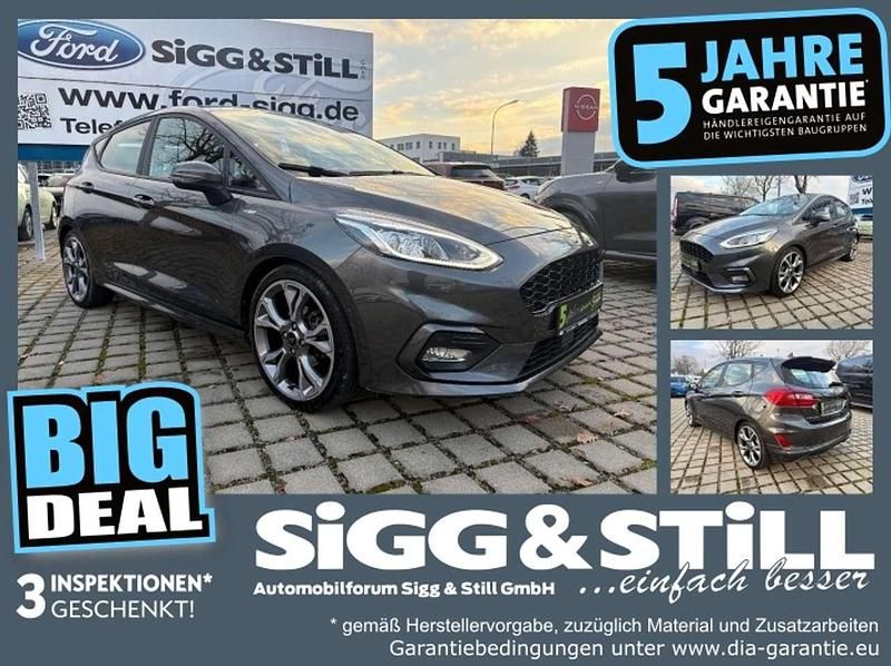 Magneticgrau (metallic) Gebraucht 2020 Ford Fiesta ST-Line X Kleinwagen | 13.940 € (Fairer Preis) - Bild 1/4