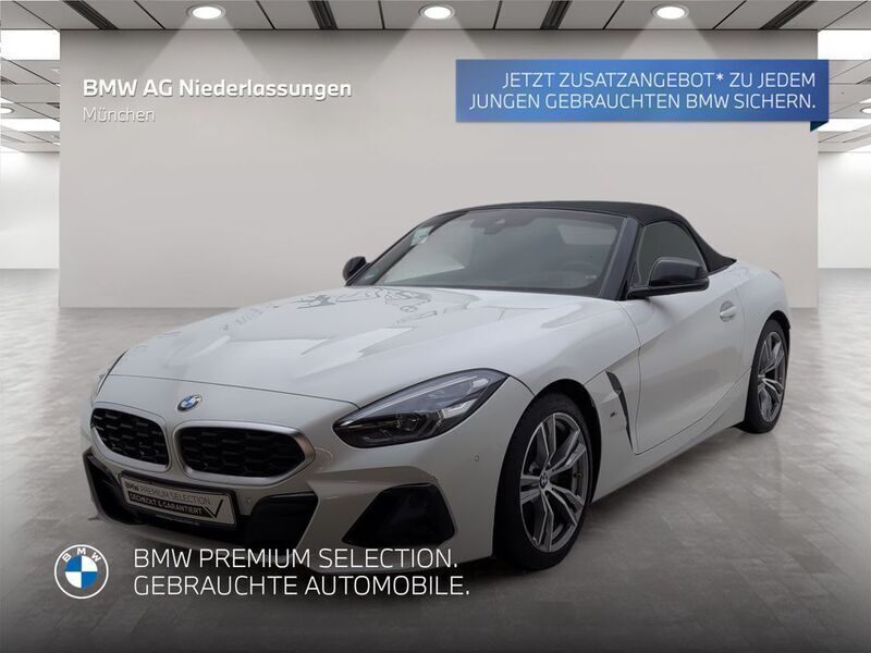 Weiß Gebraucht 2024 BMW Z4 Shadowline Cabrio | 53.307 € - Bild 1/2