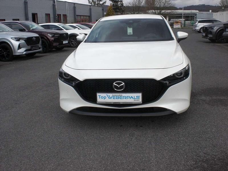 Gebraucht Mazda 3 Selection 179 PS (131 kW) 2022 Snowflake white pearl Kleinwagen