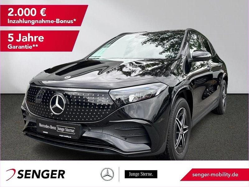 Lack kosmosschwarz Gebraucht 2024 Mercedes EQA350 AMG SUV | 40.990 € (Fairer Preis) - Bild 1/4