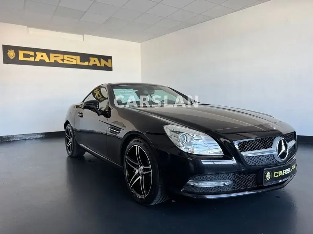 Gebraucht Mercedes SLK200 184 PS (135 kW) 2013 Schwarz Cabrio