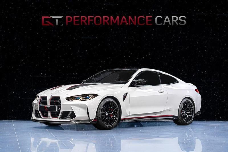 Weiß Gebraucht 2022 BMW M4 Performance Coupé | 142.205 € - Bild 1/3