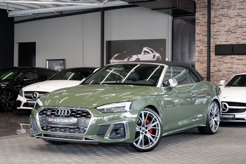 Grün Gebraucht 2020 Audi S5 Cabriolet Sport Cabrio | 52.990 € (Etwas zu teuer) - Bild 1/4