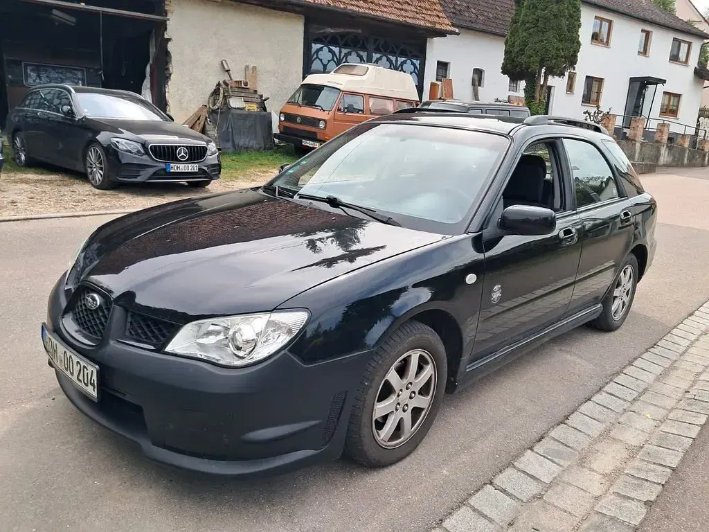 Gebraucht Subaru Impreza 105 PS (77 kW) 2008 Schwarz Kombi