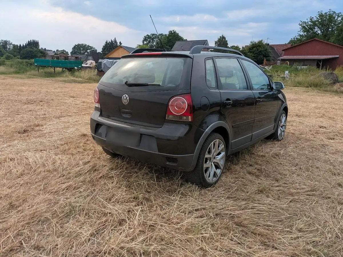 Gebraucht VW Polo Cross 100 PS (73 kW) 2008 Schwarz Kleinwagen