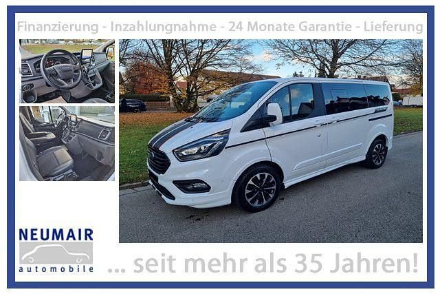 Frostweiss Gebraucht 2021 Ford Tourneo Custom Sport Van | 38.490 € (Fairer Preis) - Bild 1/4