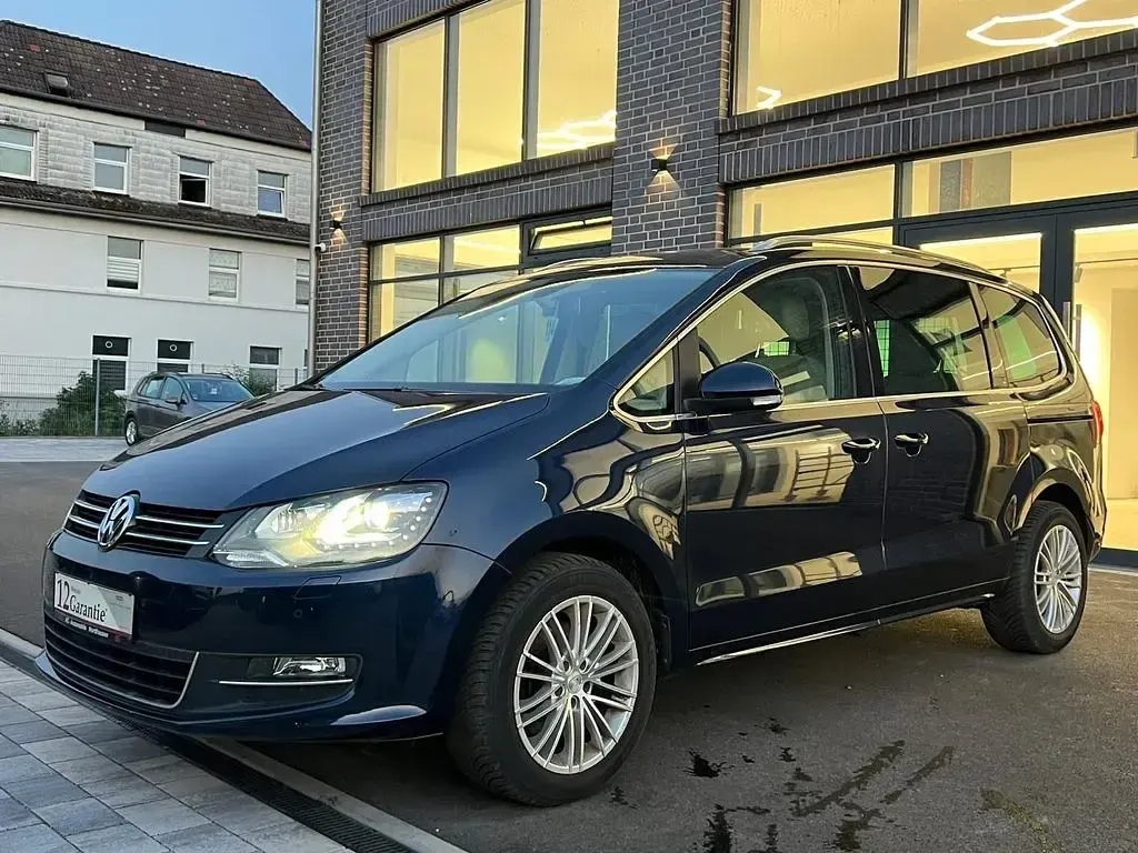 Gebraucht VW Sharan Highline 200 PS (147 kW) 2013 Blau Van / Kleinbus