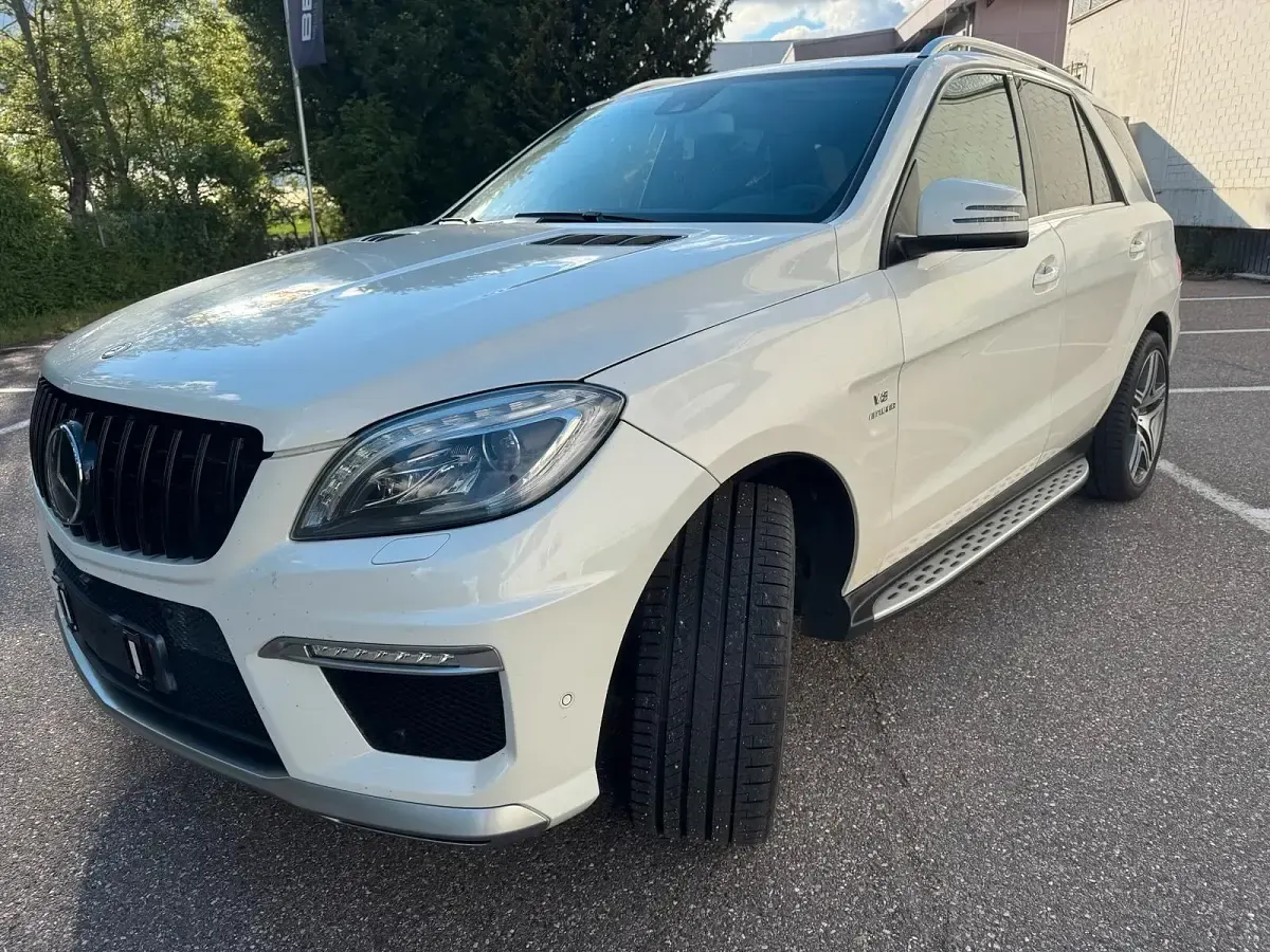 Gebraucht Mercedes ML500 408 PS (300 kW) 2013 Weiß SUV