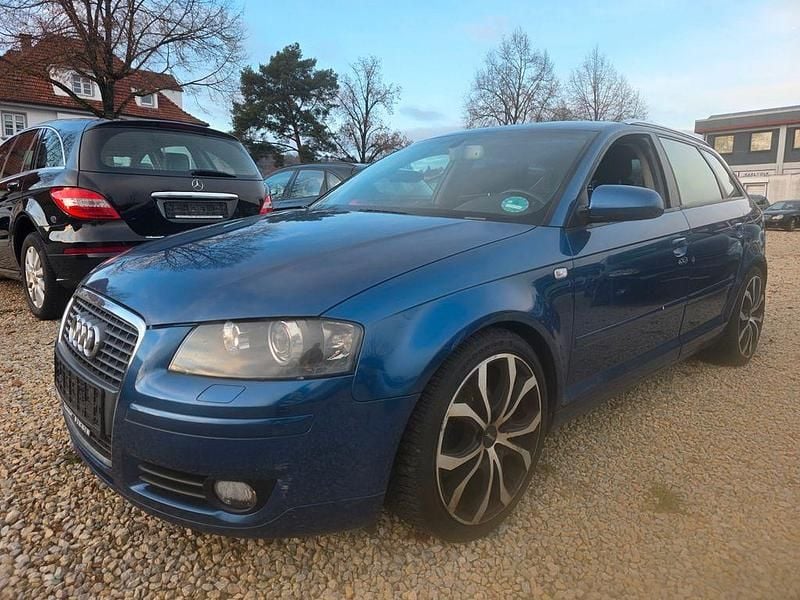 Gebraucht Audi A3 Sportback Ambition 140 PS (102 kW) 2008 Blau Kleinwagen