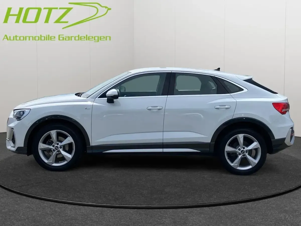Gebraucht Audi Q3 Sportback S-Line 150 PS (110 kW) 2021 Weiß SUV