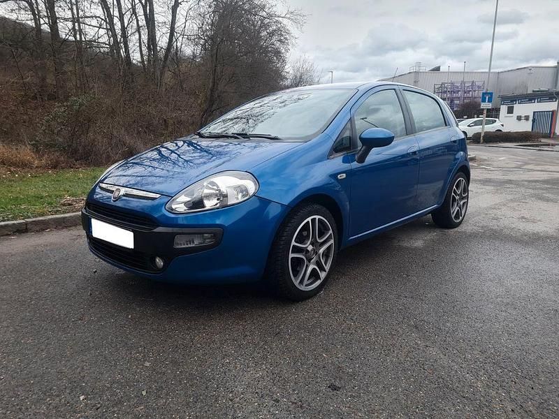 Gebraucht Fiat Punto Evo 75 PS (55 kW) 2010 Blau Kleinwagen