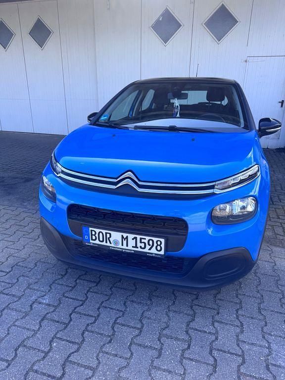 Gebraucht Citroën C3 PureTech 83 PS (61 kW) 2018 Blau Kleinwagen