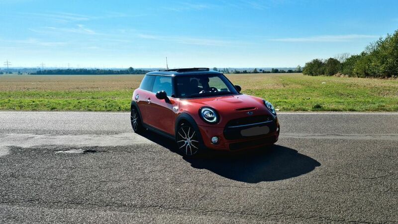 Orange Gebraucht 2018 Mini John Cooper Works Kleinwagen | 17.000 € (Superpreis) - Bild 1/4