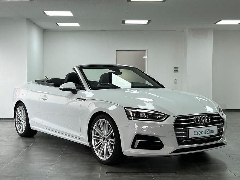 Weiß Gebraucht 2018 Audi A5 Cabriolet Sport Cabrio | 28.900 € (Guter Preis) - Bild 1/4