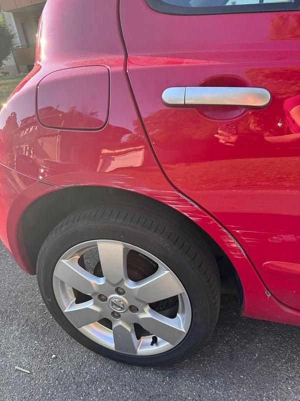 Gebraucht Nissan Micra Visia 65 PS (47 kW) 2010 Rot Kleinwagen