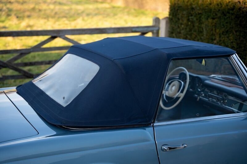 Gebraucht Mercedes SL280 170 PS (125 kW) 1969 Blau Cabrio
