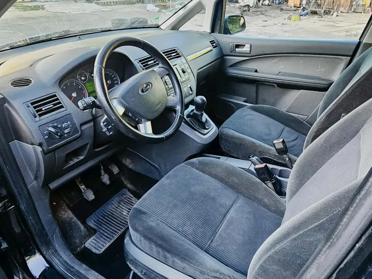 Gebraucht Ford C-MAX 125 PS (91 kW) 2003 Schwarz Van / Kleinbus