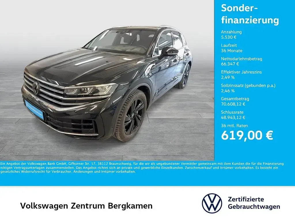 Second-hand VW Touareg Elegance 381 CP (280 kW) 2025 Negru SUV