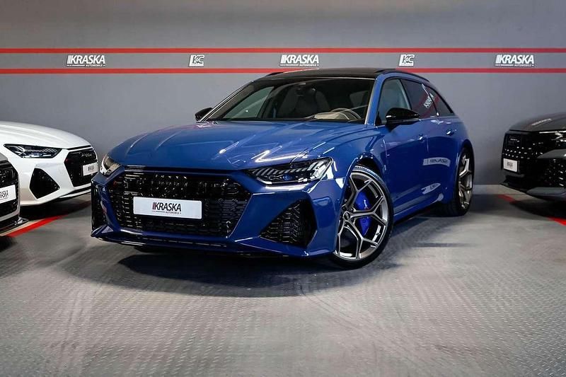 Ascariblau metallic Gebraucht 2025 Audi RS6 Performance Kombi | 154.950 € (Superpreis) - Bild 1/4