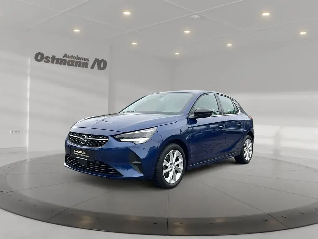 Gebraucht Opel Corsa Elegance 101 PS (74 kW) 2021 Blau Kleinwagen