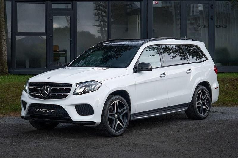 Weiß Gebraucht 2017 Mercedes GLS500 SUV | 31.300 € (Superpreis) - Bild 1/4